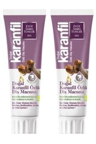Eyüp Sabri Tuncer Karanfil Özlü Diş Macunu 75 ml x 2 Adet