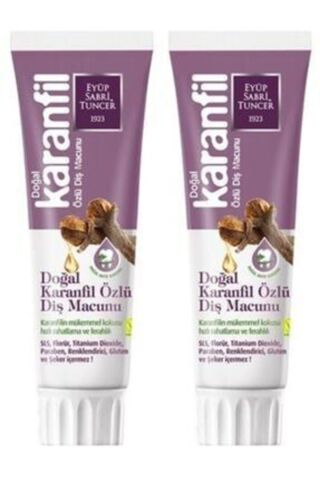 Eyüp Sabri Tuncer Karanfil Özlü Diş Macunu 75 ml x 2 Adet