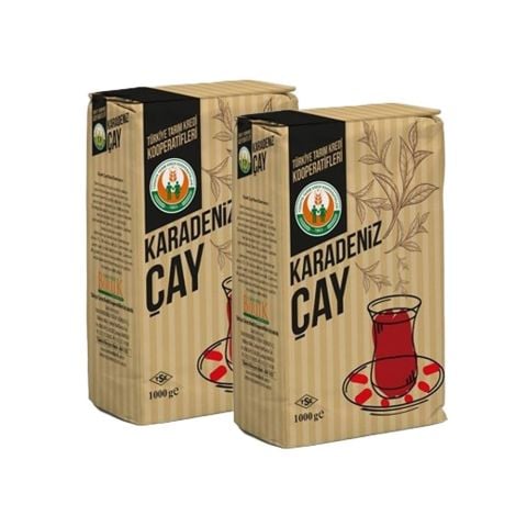 Tarım Kredi Karadeniz Çay 1000 gr x 2