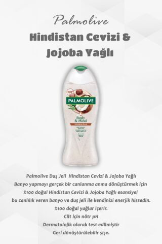 11 Al 9 Öde Duş Jeli Body & Mind Hindistan Cevizi ve Jojoba Yağlı 500 Ml ve Rosie