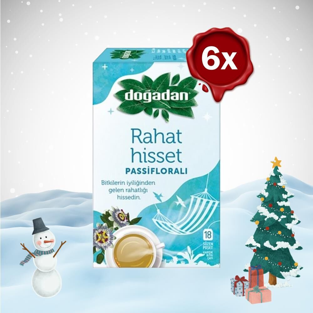 Doğadan Yılbaşı Paketi Rahat Hisset Passifloralı 18'li x 6