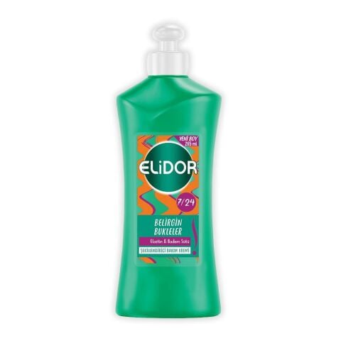 Elidor Bakım Kremi Belirgin Bukleler Elastin & Badem Sütü 265 ml