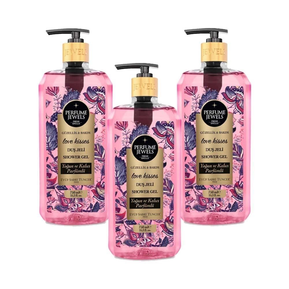 Eyüp Sabri Tuncer Love Kisses Duş Jeli 750 ml x 3