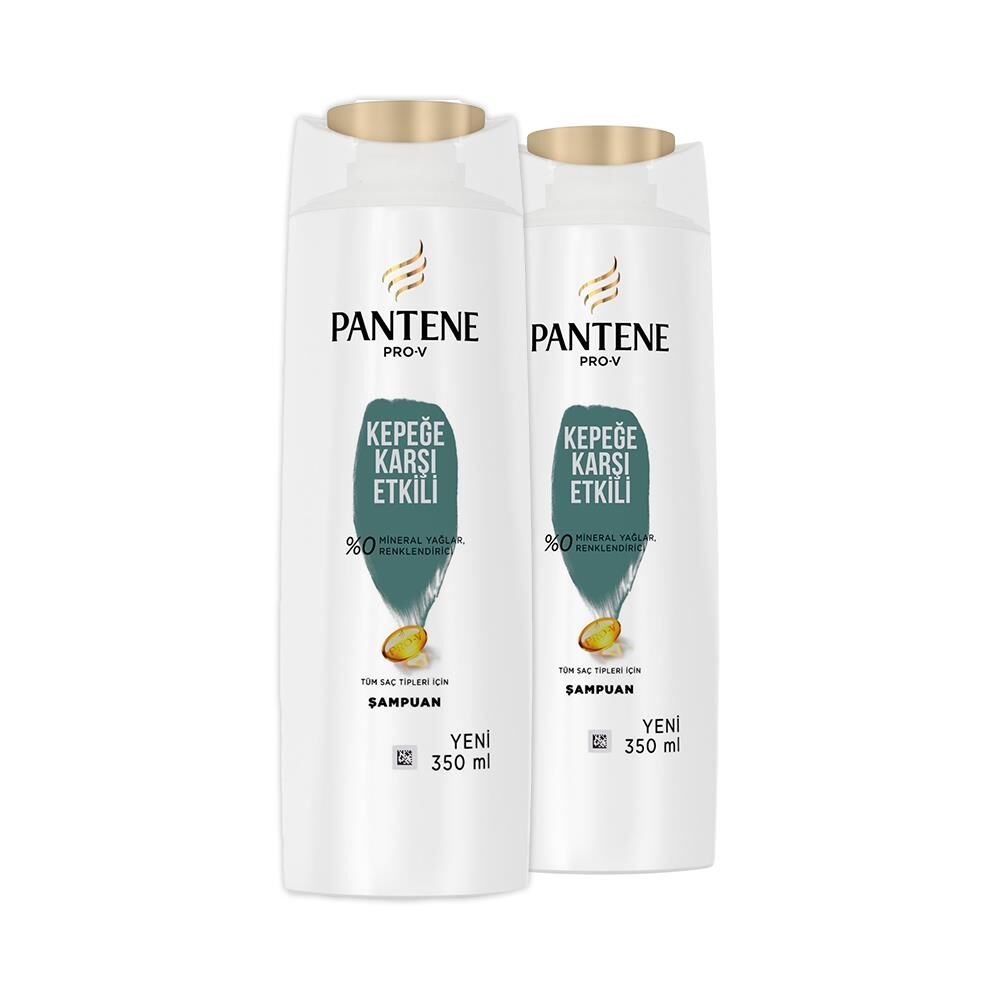 Pantene Şampuan Pro-V Kepeğe Karşı Etkili 350 ml x 2