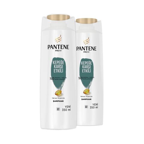 Pantene Şampuan Pro-V Kepeğe Karşı Etkili 350 ml x 2