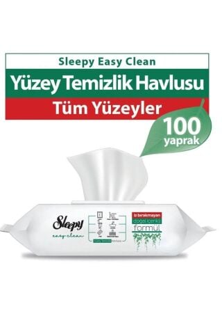 Easy Clean Yüzey Temizlik Havlusu 100' Lü X 3 Adet (300 YAPRAK)