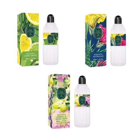 Eyüp Sabri Tuncer Kolonya Verbena & Zinde Limon, Çeşme Limonu ve Hatıralar