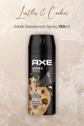 Axe Leather & Cookies Erkek Deodorant Sprey 150 ml