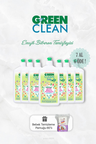 7 AL 6 ÖDE Bitkisel Emzik Biberon Temizleyici 500 ml