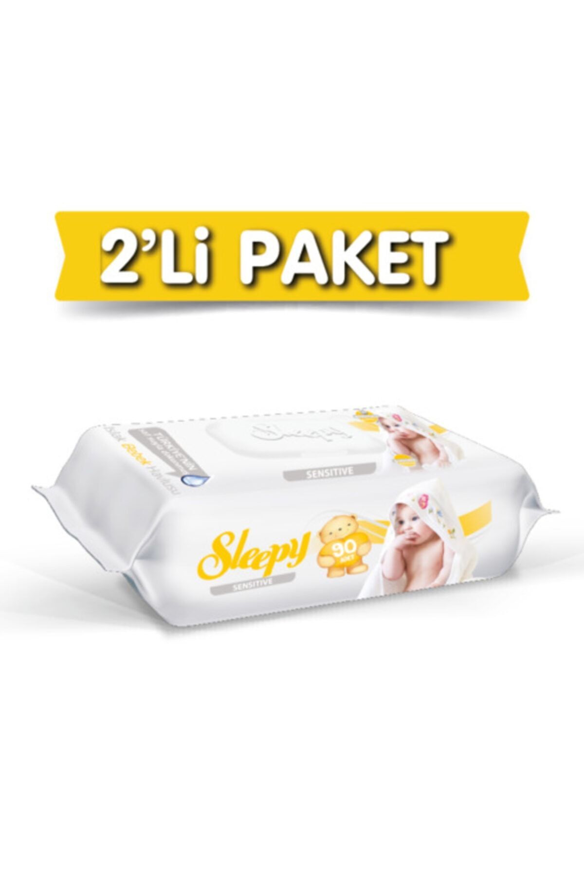 Sleepy Sensitive Islak Bebek Havlusu 90x2