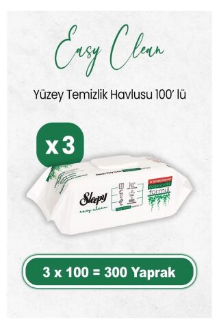 Easy Clean Yüzey Temizlik Havlusu 300'LÜ