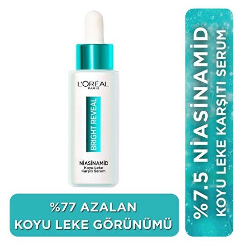 Loreal Paris Bright Reveal Koyu Leke Karşıtı Niasinamid Serum 30 ml