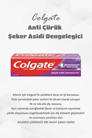 16 Al 14 Öde Maksimum Anti Çürük Şeker Asidi Dengeleyici Diş Macunu 75 ml