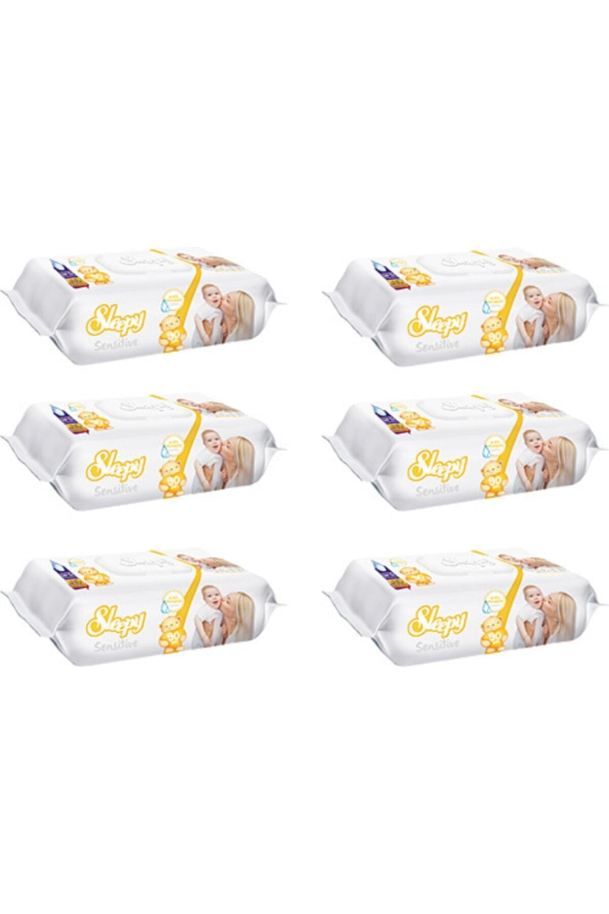 Sleepy Sensitive Islak Havlu 90lı X6