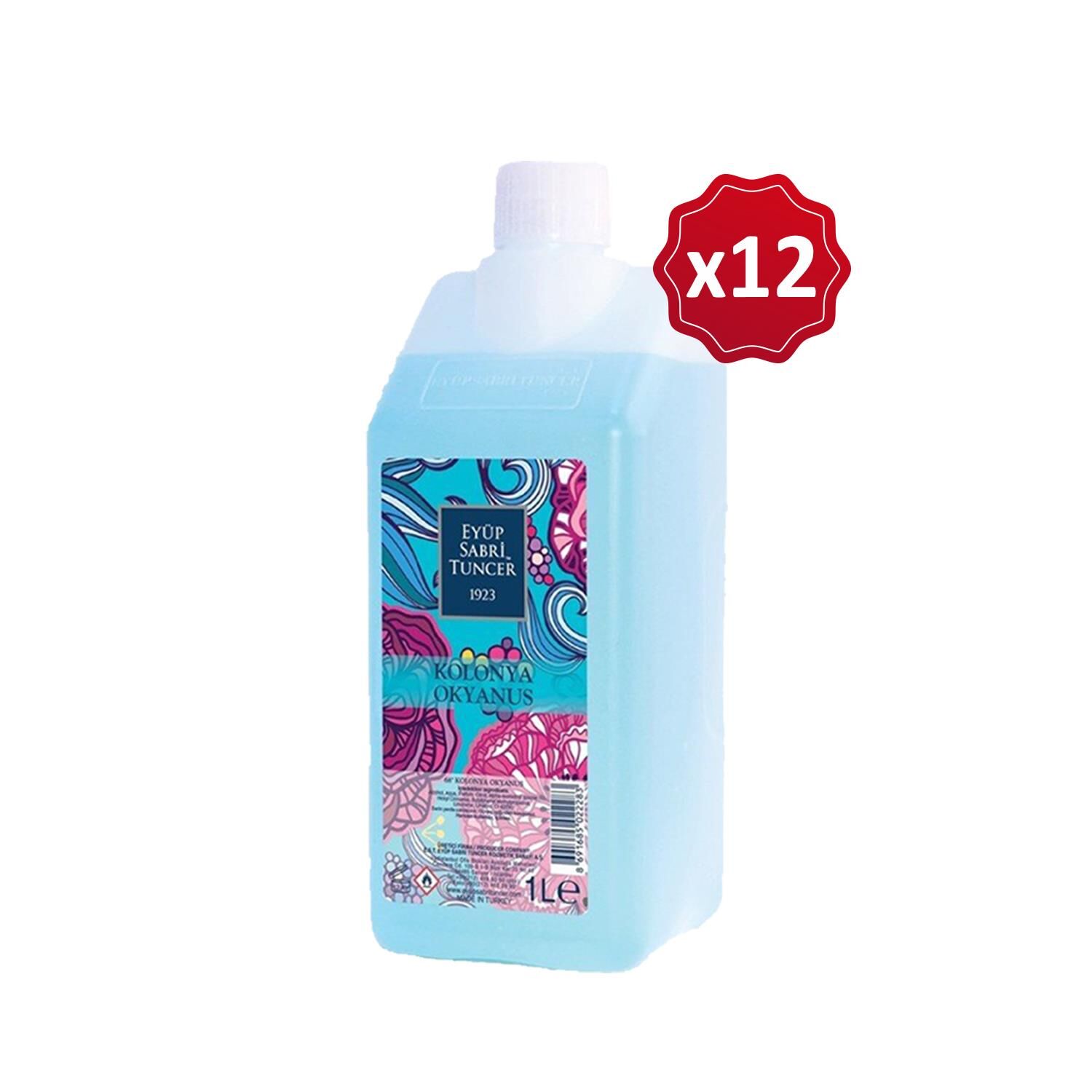 Eyüp Sabri Tuncer Okyanus Kolonyası Yedek Şişe 1 lt x 12 Adet