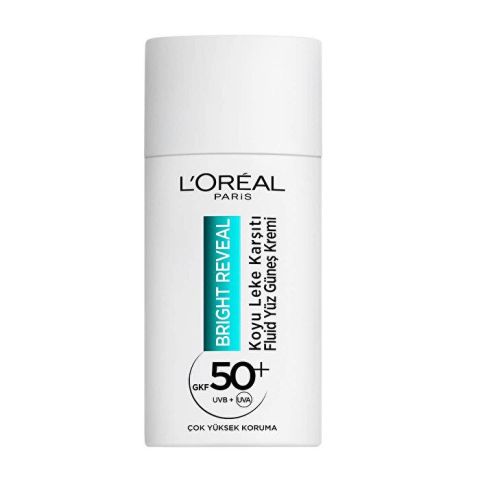 L'oreal Paris Bright Reveal Spf 50+ Koyu Leke Karşıtı Yüz Güneş Kremi 50 ml