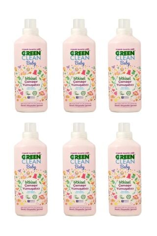 U Green Clean Baby Çamaşır Yumuşatıcı 1 L x 6