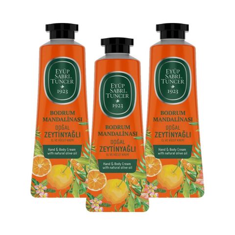 Eyüp Sabri Tuncer El ve Vücut Kremi Bodrum Mandalinası 50 ml x 3
