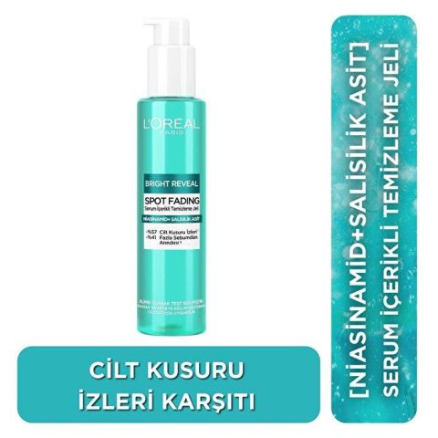Loreal Paris Bright Reveal Cilt Kusuru Karşıtı Yüz Temizleme Jeli 150 ml