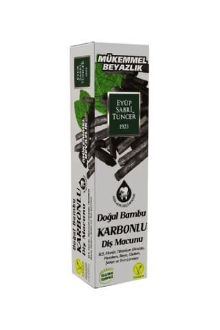 Eyüp Sabri Tuncer Doğal Bambu Aktif Karbonlu Diş Macunu 75 ml
