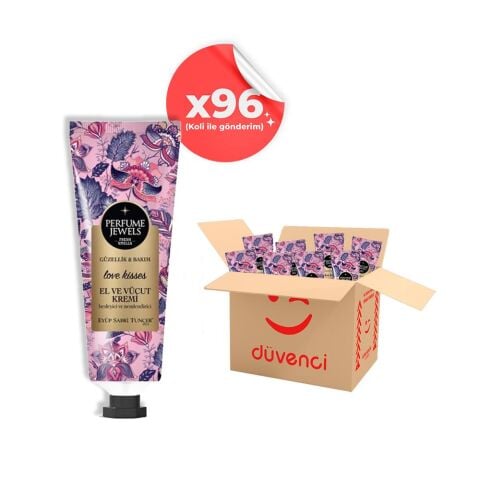 Eyüp Sabri Tuncer Perfume Jewels Love Kisses El Kremi 50 ML x 96