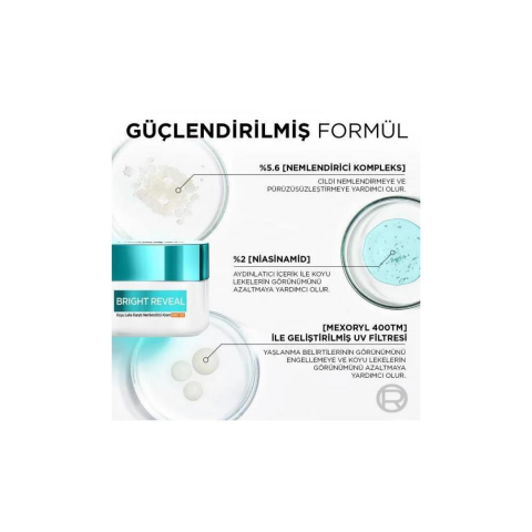 Loreal Paris 50 ml Koyu Leke Karşıtı Nemlendirici Krem GKF 50