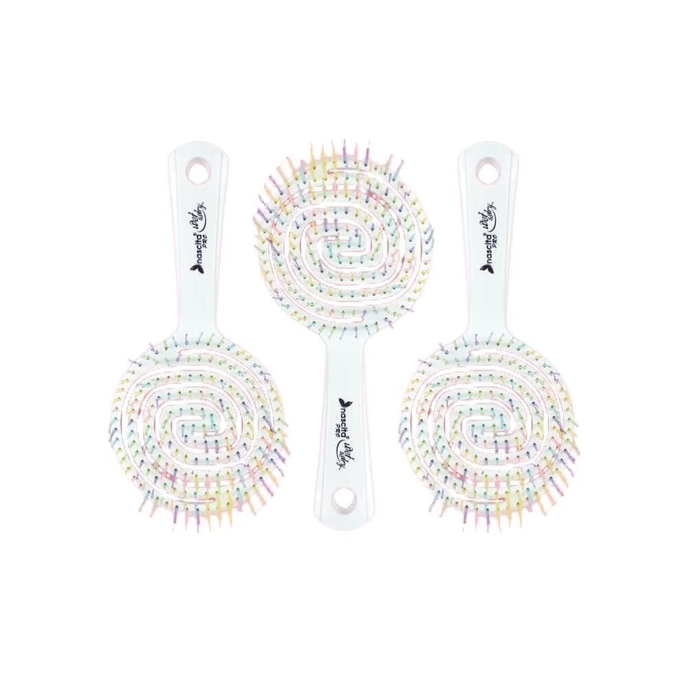 Nascita Üç Boyutlu Saç Fırçası Beyaz x 3