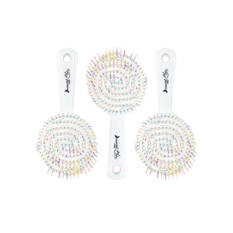 Nascita Üç Boyutlu Saç Fırçası Beyaz x 3