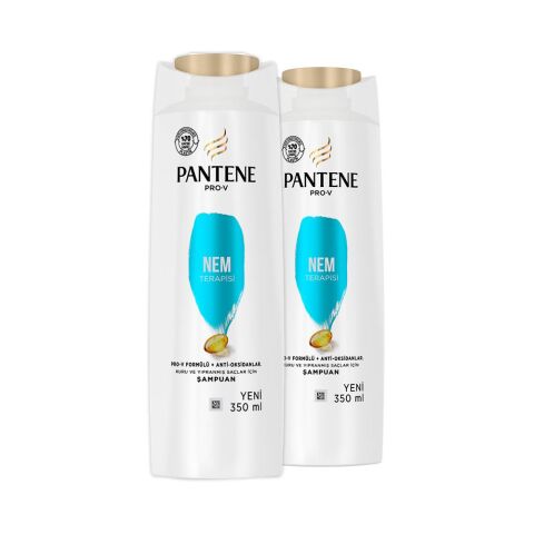 Pantene Şampuan Pro-V Nem Terapisi 350 ml x 2