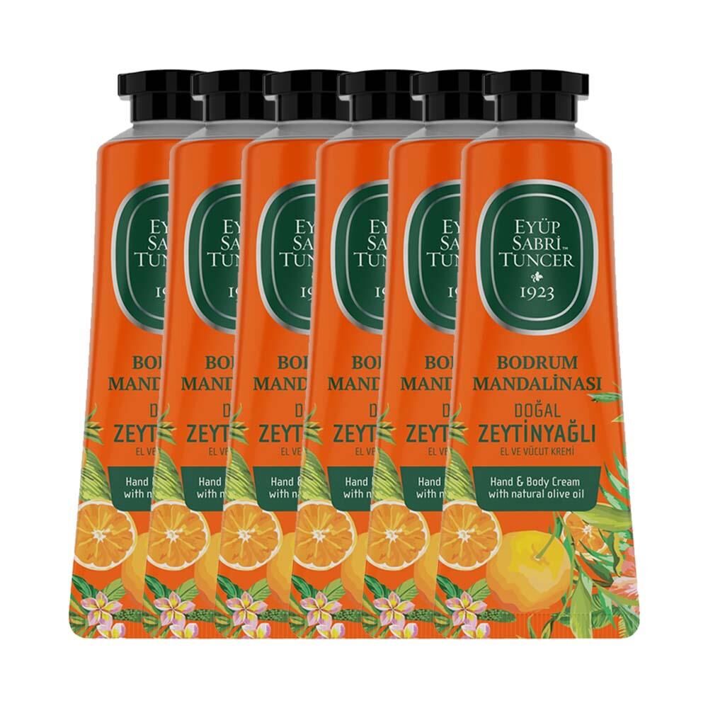 Eyüp Sabri Tuncer El ve Vücut Kremi Bodrum Mandalinası 50 ml x 6