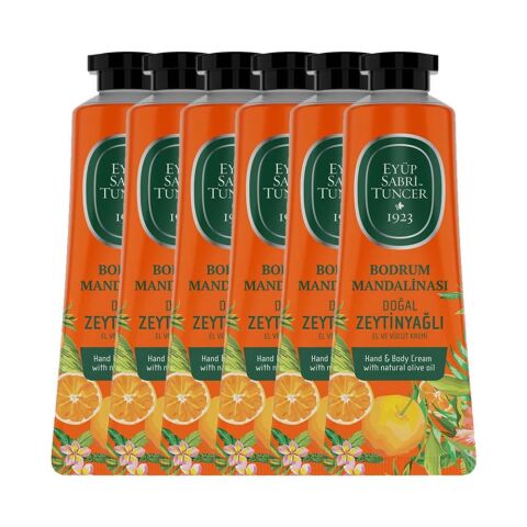 Eyüp Sabri Tuncer El ve Vücut Kremi Bodrum Mandalinası 50 ml x 6