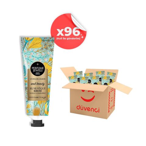 Eyüp Sabri Tuncer Perfume Jewels Soul Beauty El ve Vücut Kremi 50 ml x 96