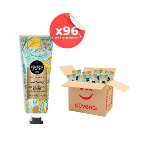 Eyüp Sabri Tuncer Perfume Jewels Soul Beauty El ve Vücut Kremi 50 ml x 96