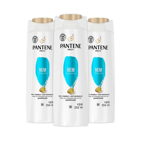 Pantene Şampuan Pro-V Nem Terapisi 350 ml x 3
