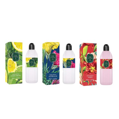 Eyüp Sabri Tuncer Kolonya Çeşme Limonu, Hatıralar ve Amber Pet Şişe 400 ml