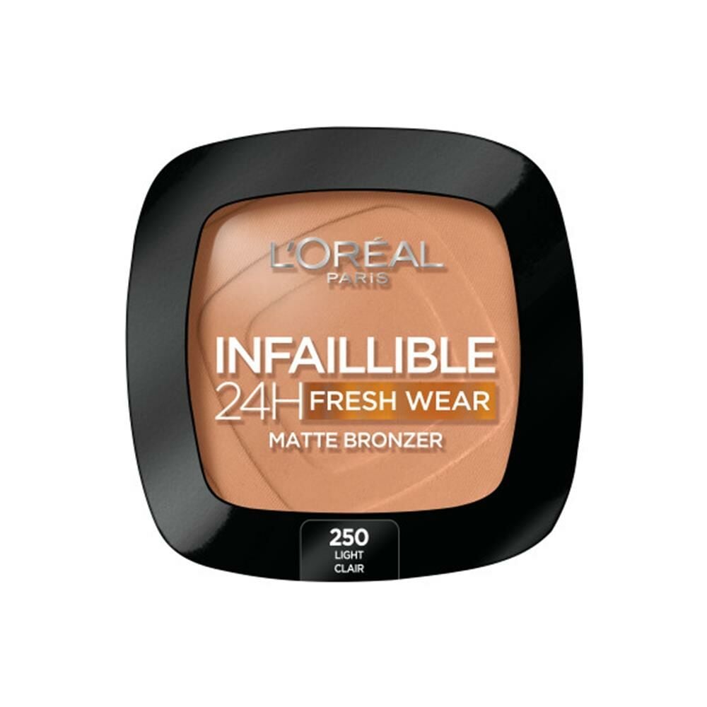 Loreal Paris Infaillible 24H Fresh Wear Matte Bronzer 250 Light Clair
