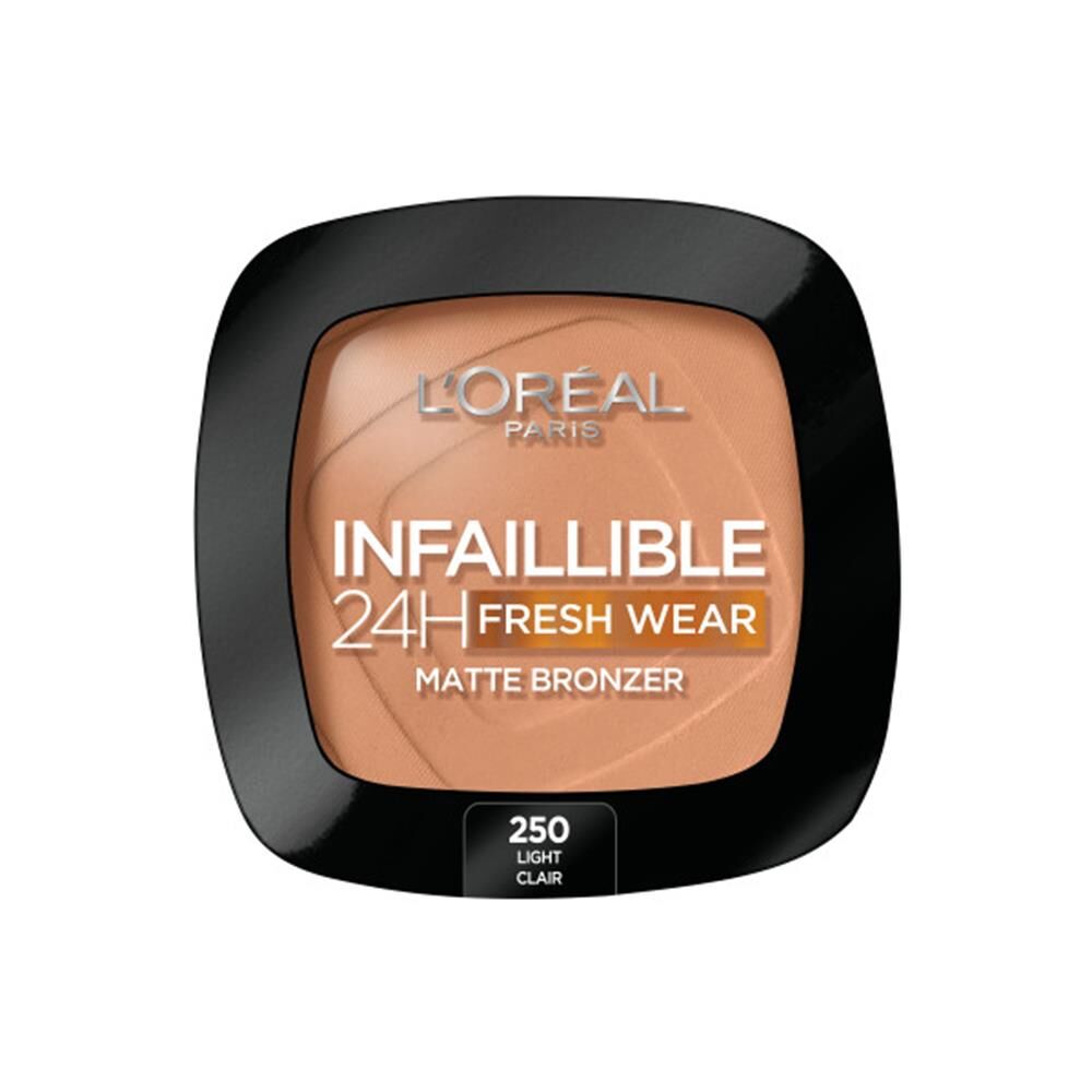 Loreal Paris Infaillible 24H Fresh Wear Matte Bronzer 250 Light Clair