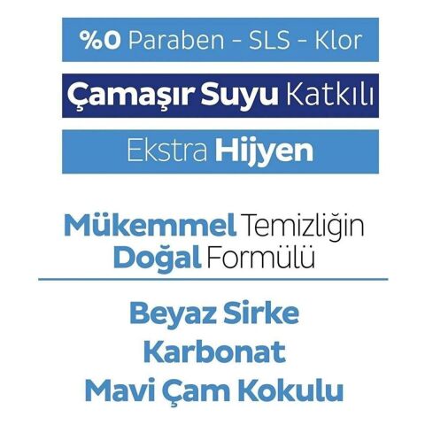 Sleepy Yüzey Temizlik Beyaz Sabun, Çamaşır Sulu, Arap Sabunlu 3X100