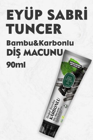 Eyüp Sabri Tuncer Diş Macunu Bambu Karbonlu 90 ml
