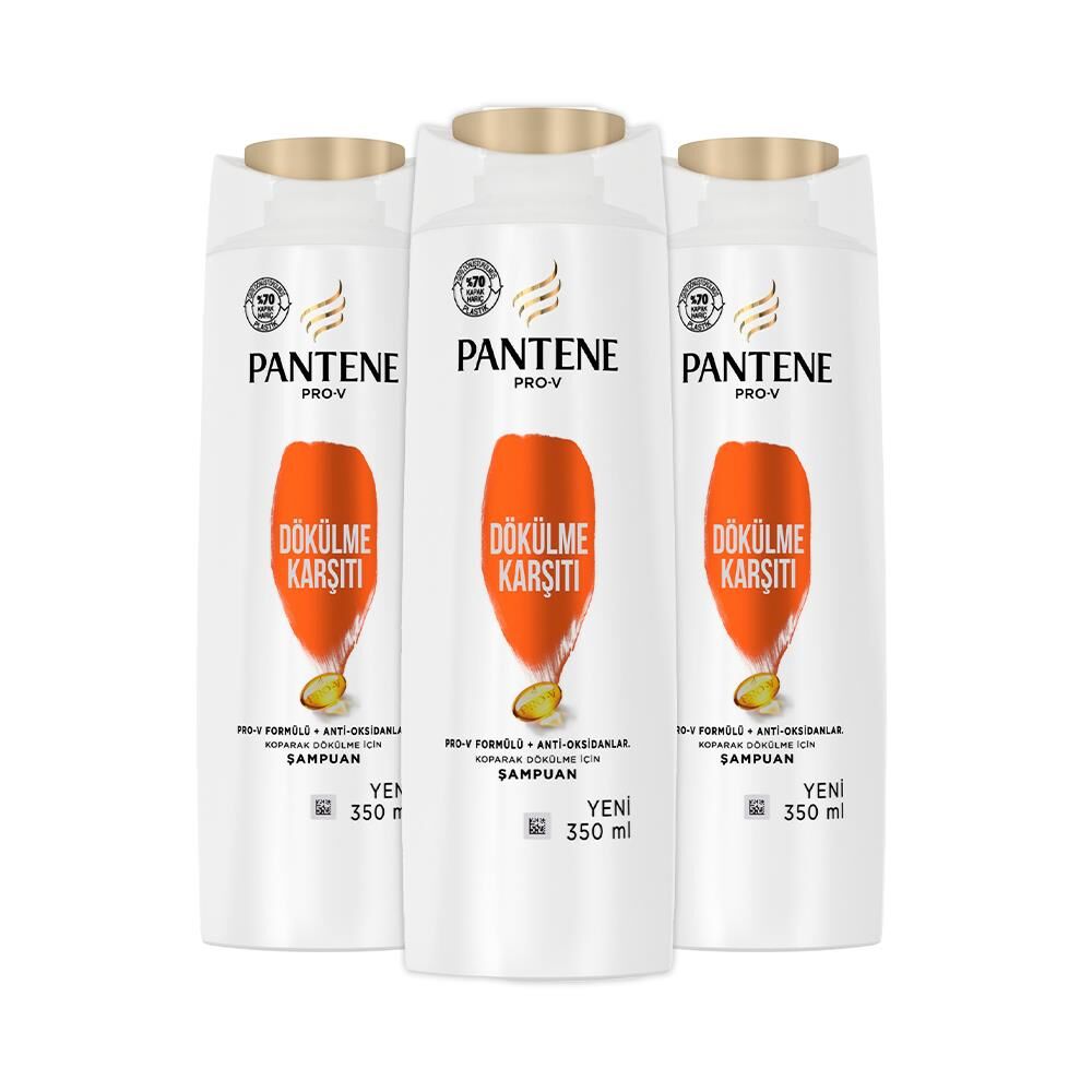Pantene Şampuan Pro-V Dökülme Karşıtı 350 ml x 3