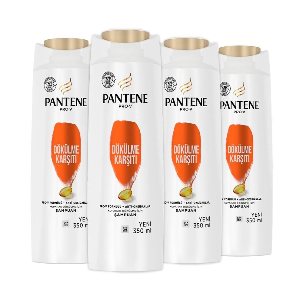 Pantene Şampuan Pro-V Dökülme Karşıtı 350 ml x 4