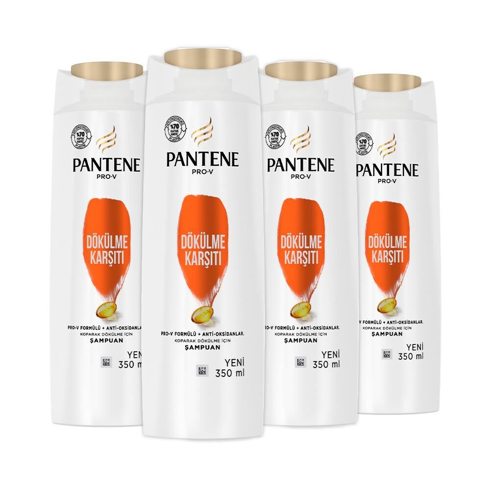 Pantene Şampuan Pro-V Dökülme Karşıtı 350 ml x 4