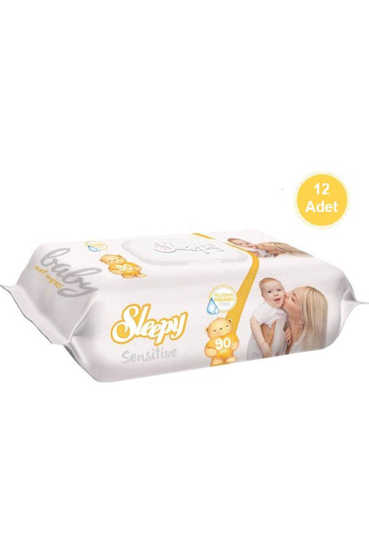 Sleepy Sensitive Islak Mendil 12x90 Adet