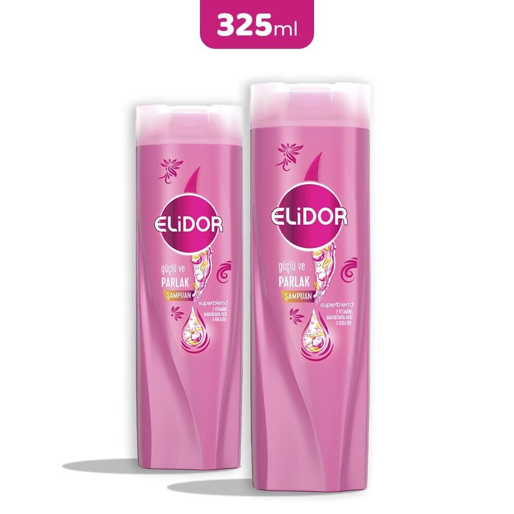 Elidor Superblend Güçlü ve Parlak Şampuan 325 ml x 2