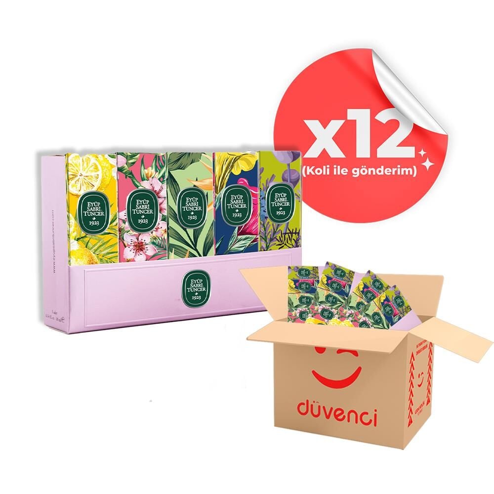Eyüp Sabri Tuncer 5'li Kolonya Set No 2 x 12