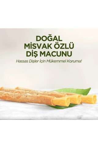 Eyüp Sabri Tuncer Diş Macunu Bambu Karbonlu ve Misvak Özlü