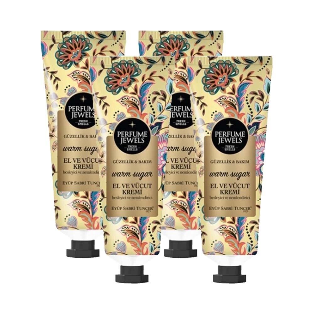 Eyüp Sabri Tuncer Pj El Ve Vücut Kremi Warm Sugar 50 Ml Tüp x 4