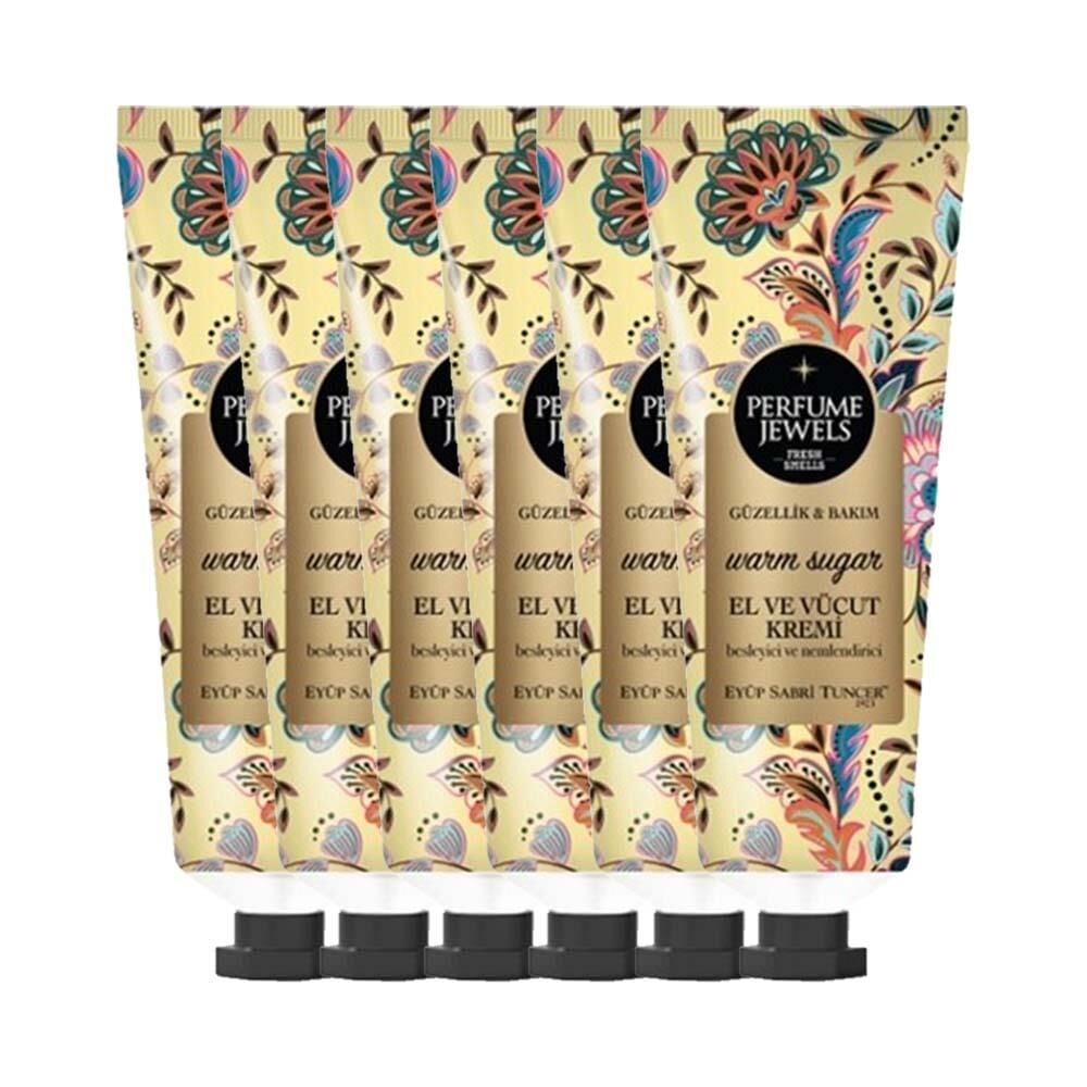 Eyüp Sabri Tuncer Pj El Ve Vücut Kremi Warm Sugar 50 Ml Tüp x 6