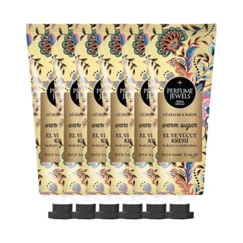 Eyüp Sabri Tuncer Pj El Ve Vücut Kremi Warm Sugar 50 Ml Tüp x 6