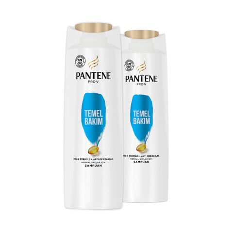 Pantene Şampuan Pro-V Temel Bakım 350 ml x 2